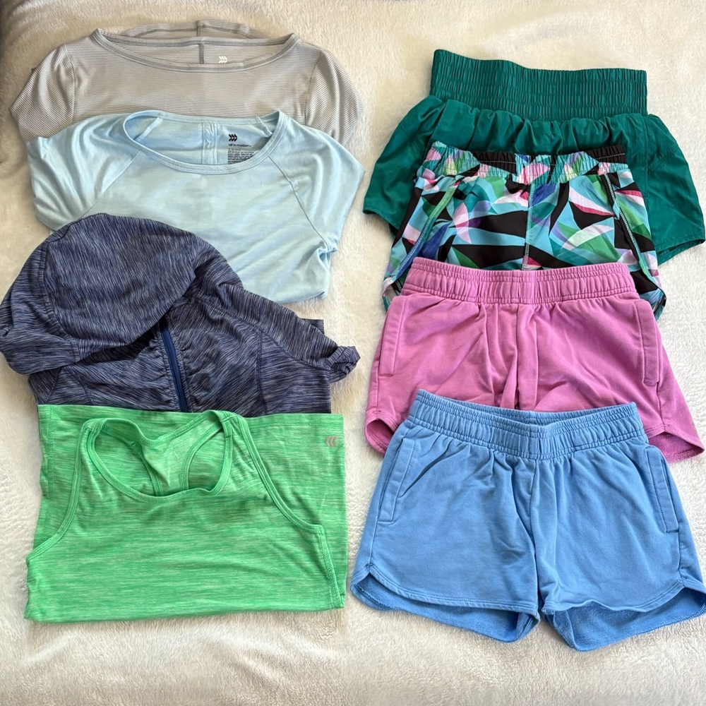 All In Motion Girls Activewear Bundle Sz S